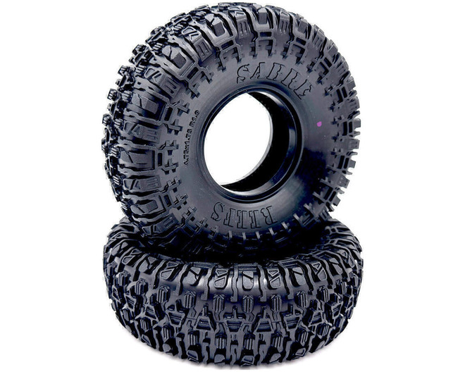 Sabre 1.9 Rock Crawler Tires (2) (Pink) photo