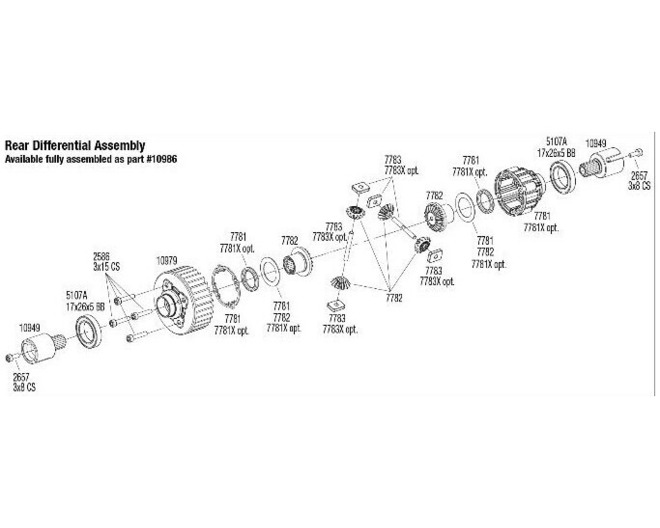 CNC hardened steel Differential Gear FSC photo