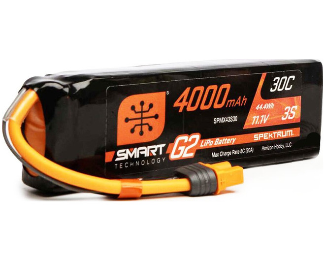 4000mAh 3S 11.1V Smart G2 LiPo Battery 30C; IC3 photo