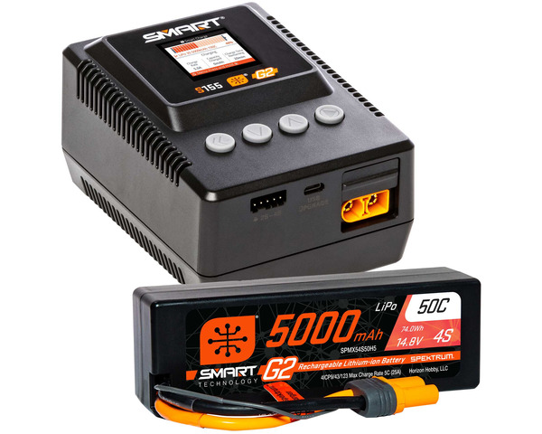 Smart Powerstage: 5000mAh 4S LiPo & S155 Charger photo