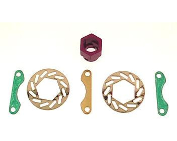Twister disk brake with hub set