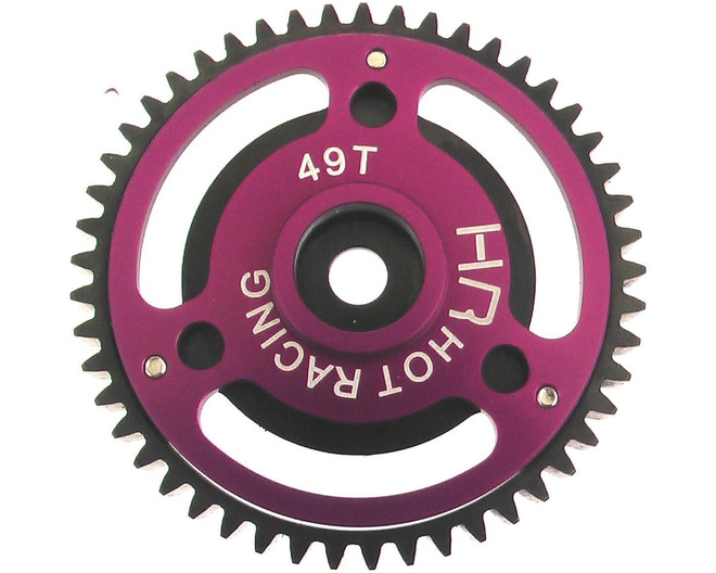 Tap to zoom purple Steel Spur Gear 49T Savage