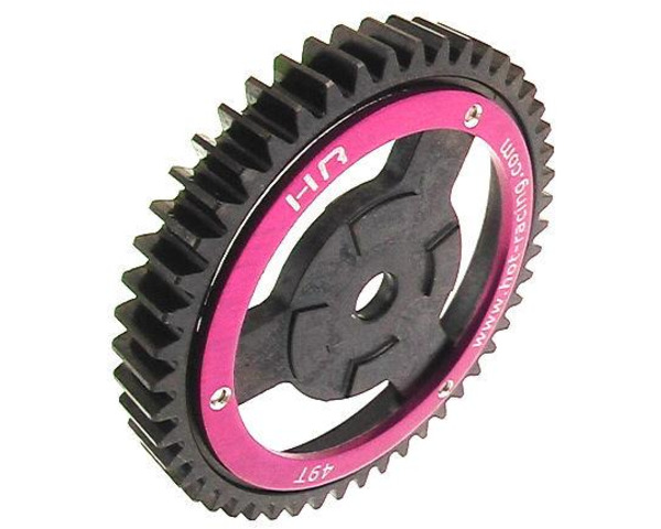discontinued Dds purple steel spur gear 49t SAVX