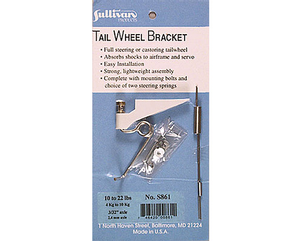 Sullivan Tail Wheels Bracket 60-1/4 10-22 lbs photo