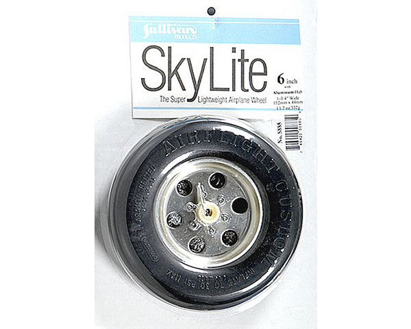 Sky Airflight Wheel w/Treads 6 x 1-3/4 photo