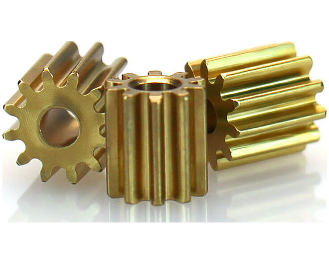 Brass 1.5 Bore 10 11 12 T Pinon gear SCX24 AX24