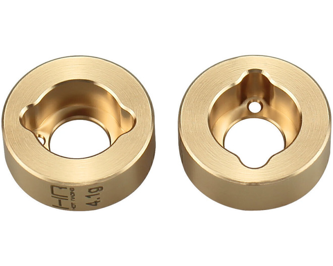 Brass Rear Hub 4.1g SCX30
