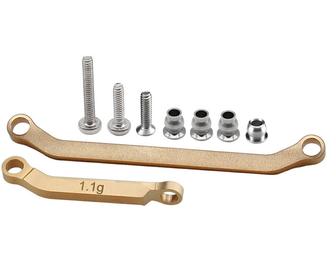 Brass TT steering Fix links for the SCX30 photo
