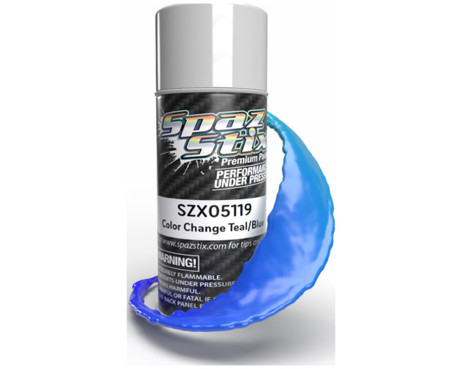 Color Change Aerosol Paint, Teal/Blue, 3.5oz Can photo