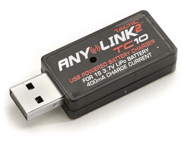 discontinued AnyLink2 TC10 USB 1S 450mAh LiPo Battery Charger photo
