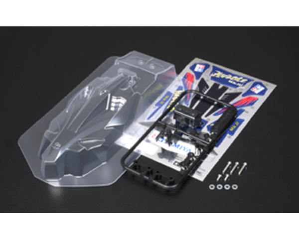 Jr Avante Mk.Ii Clear Body Set, for 4wd Pro Chassis photo