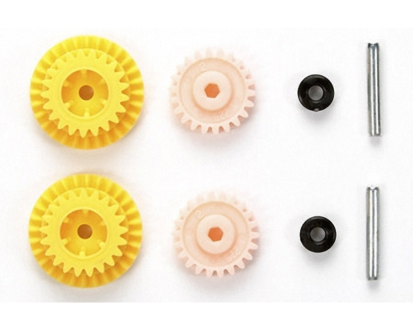 Jr High Speed Ex Gear Set, for Ms Chassis, 3.7:1 Gear Ratio photo