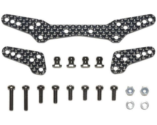 Dt-04 Carbon Damper Stay Set photo