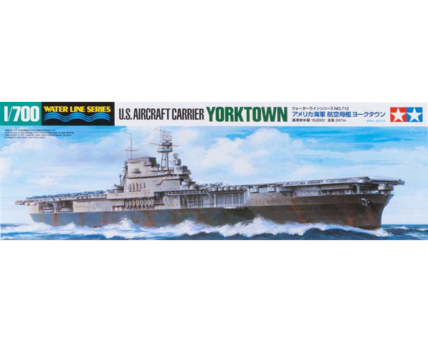 1/700 US Aircraft Carrier Yorktown CV-5 photo