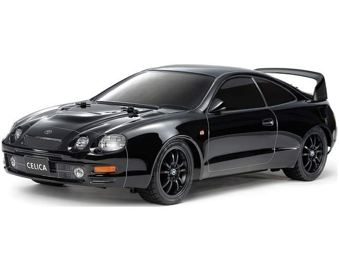 1/10 RC Toyota Celica GT-Four ST205 Black Painted Body TT-02 LIM photo