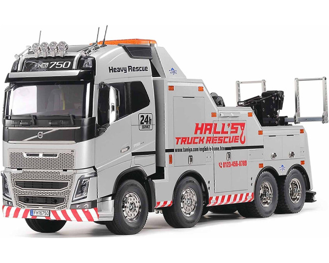 1/14 RC Volvo FH16 Tow Truck Silver LIMITED EDITION