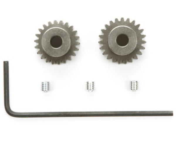 RC TRF201 48 Pitch Pinion Gears - (22T and 23T) photo