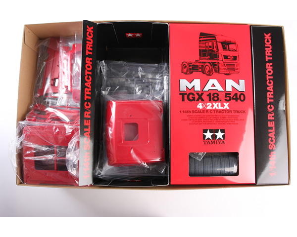 Rc Man Tgx 18.540 4x2 Xlx Red Edition photo