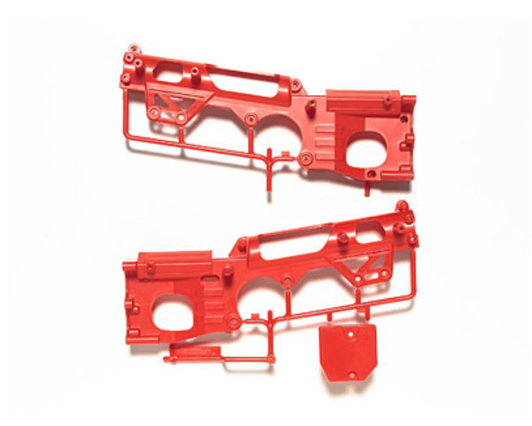 RC WR02 D Parts Color Chassis - Red photo