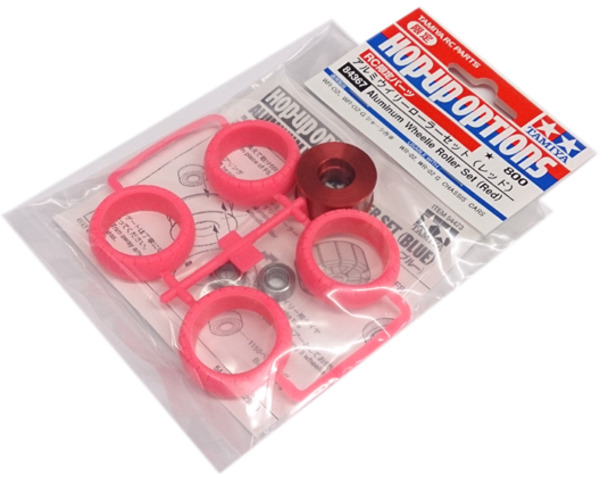 discontinued RC Aluminum Wheelsie Roller Set - Red photo