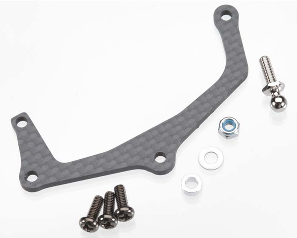 Carbon Rear Body Mount Plate Rm01 photo