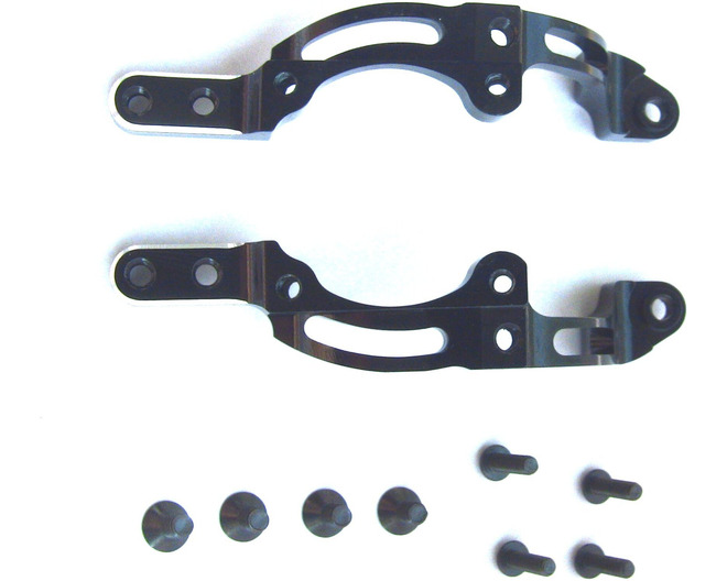 Tap to zoom Alum motor mount brace with cooling fan mount TA06