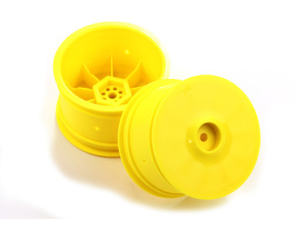 discontinued Wheels Rims Rear: 14mm Hex Yellow (2 pieces) (Dex21 photo