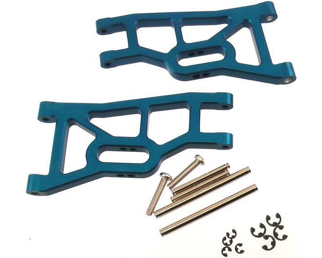 Tap to zoom discontinued Blue Aluminum Front Arm Set
