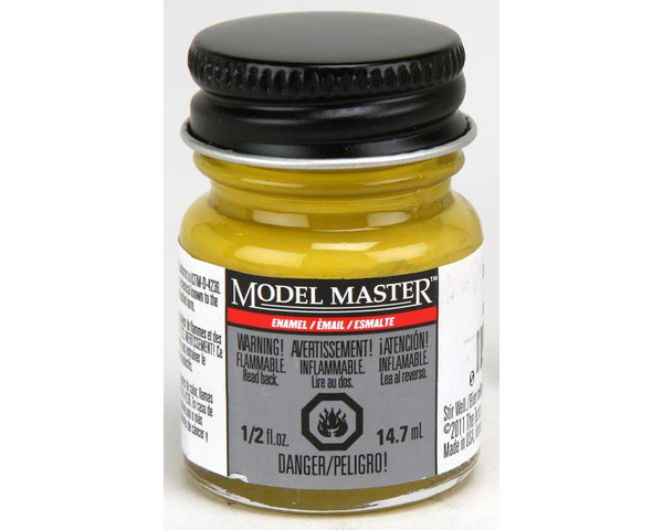 Model Master Dark Yellow Gloss 1/2 oz photo