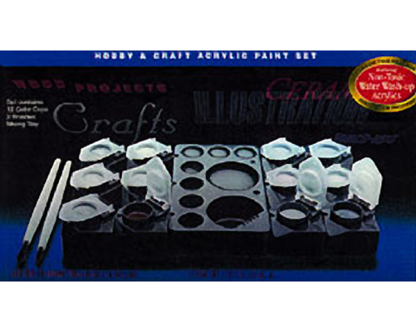 discontinued  Acrylic Hobby/Craft General Paint Set photo