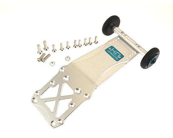 discontinued Aluminum Wheelie Bar (Blue) - T-Maxx E-Maxx Hellfir