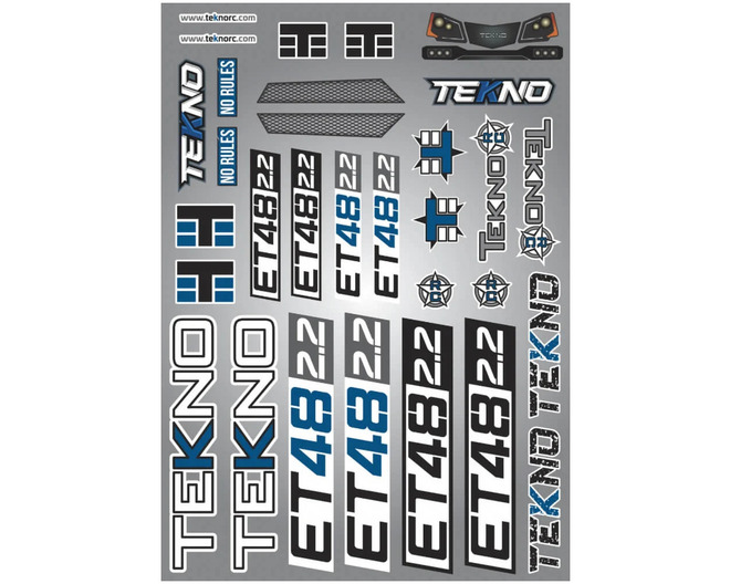 ET48 2.2 1/8th 4WD Competition Electric Truggy Kit