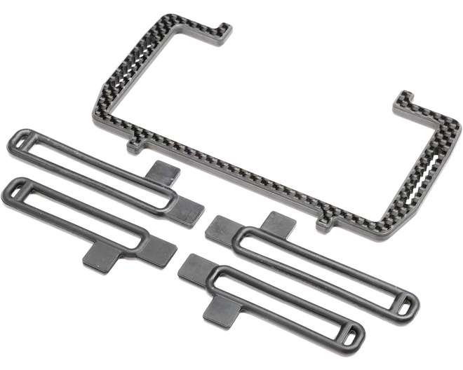 Battery Mount Set Carbon: 22X photo