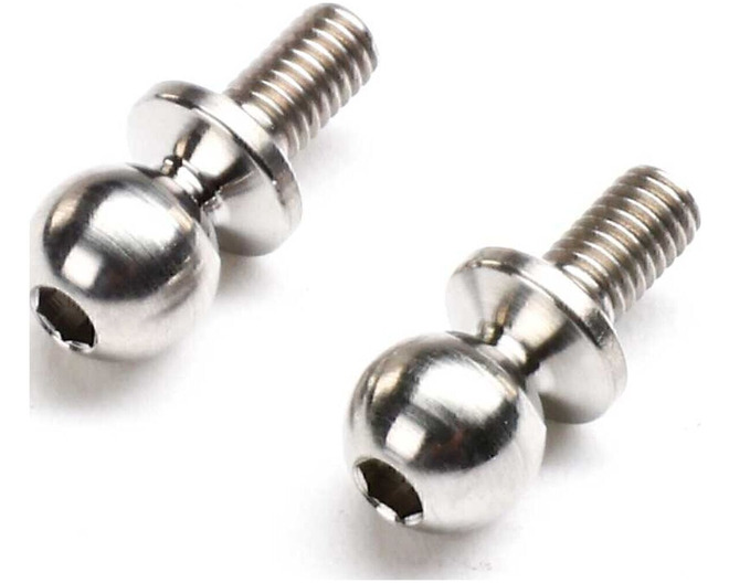 Ball Stud 5.8mm x 6mm Titanium 2 : 22X photo