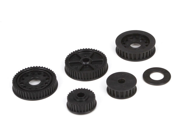 discontinued Drive & Differential Pulley Set: 22-4 photo