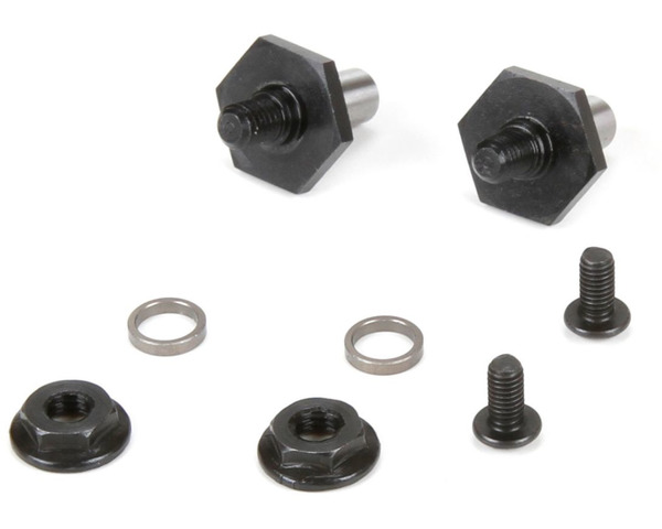 discontinued Front Axle Set 12mm Hex: 22 3.0 photo