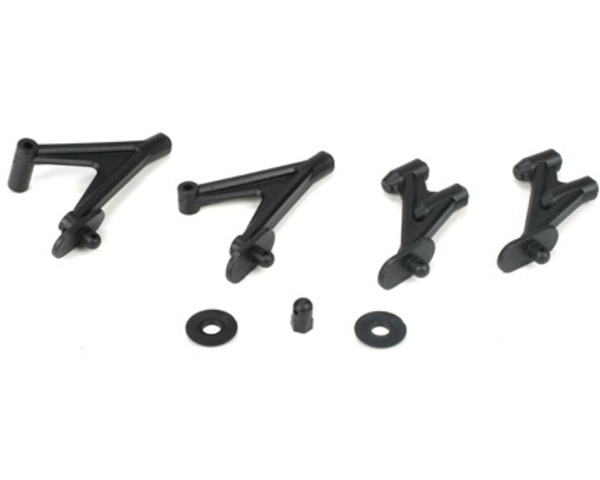 TLR4161 Wing Stay Set Rear/Mid Motor: 22 photo