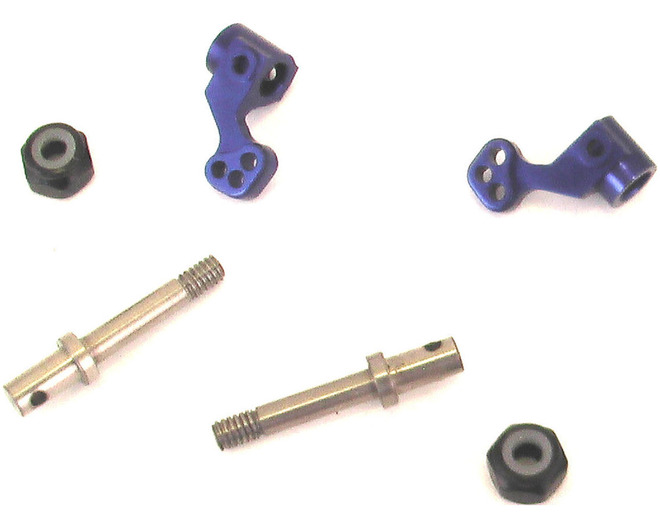 Tap to zoom discontinued Blue Steering Arm W/Tianium Axle