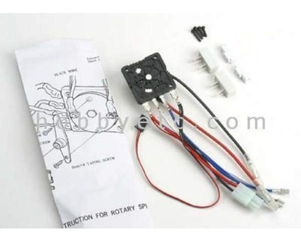 Rotary speed control with resistors photo