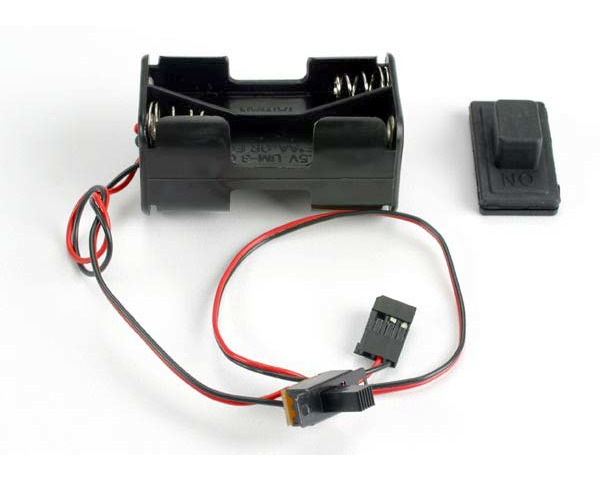 Battery holder with on/off switch/ rubber on/off switch cover photo