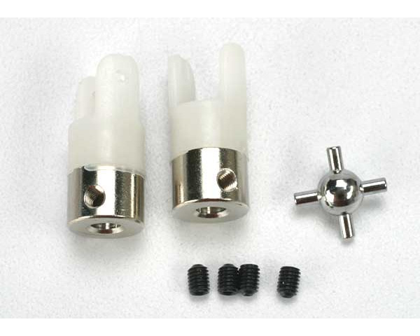 U- joints (2)/ 3mm set screws (4) photo