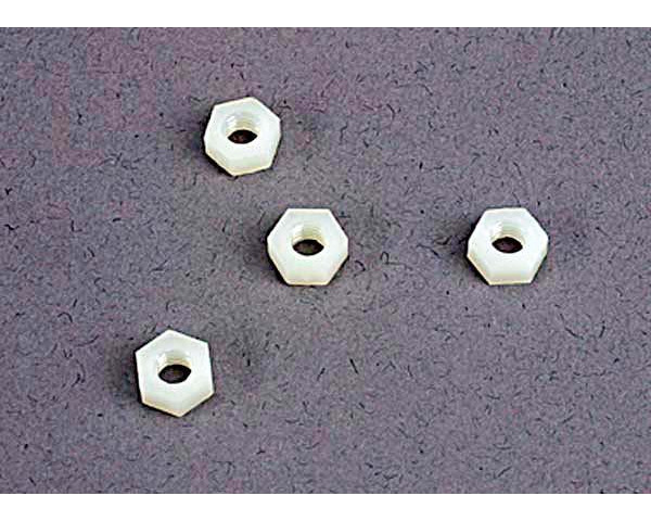 4mm nylon wheel nuts (4) photo