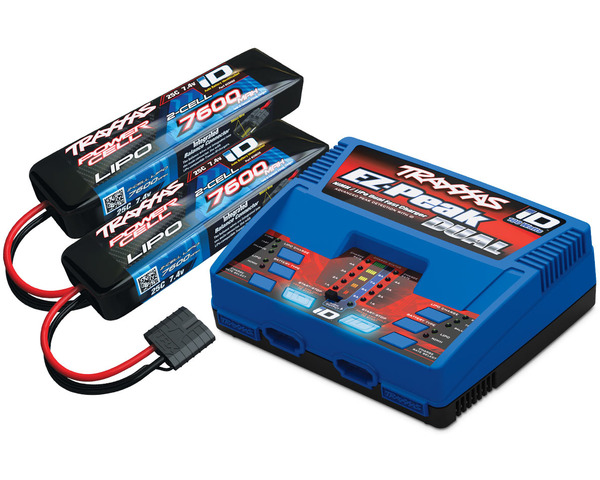 Battery Charger Completer Pack Dual Id Charger(#2972) 2-2s 7600m photo