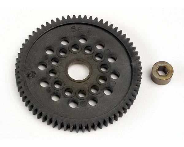 Spur gear (66-Tooth) (32-Pitch) w/bushing photo