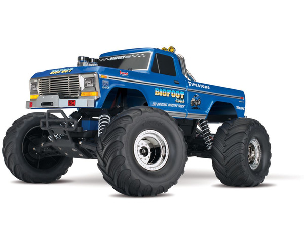 BIGFOOT Classic 1/10 Scale RTR Monster Truck; Blue photo