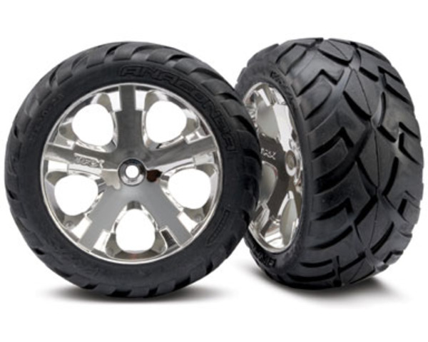 Chrome All-Star Wheels+Anaconda Tires Electric rear photo