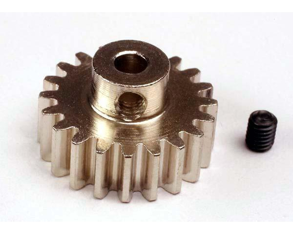 Gear, 21-T pinion (32-p) (mach. steel)/ set screw photo