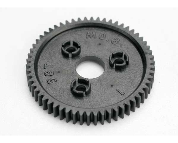 Spur gear, 58-tooth (0.8 metric pitch, compatible with 32-pitch) photo