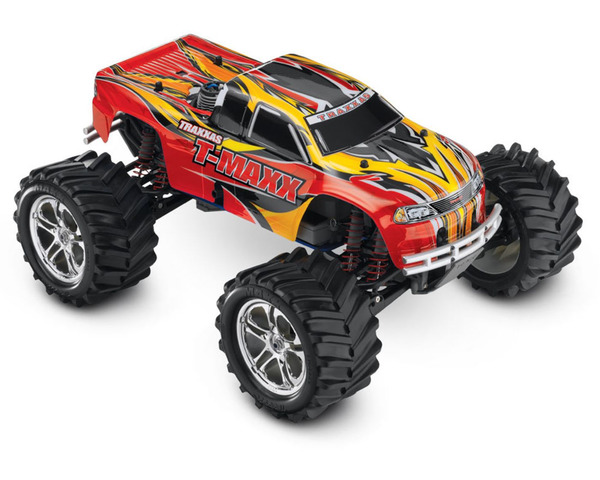 T-Maxx 4WD Nitro Monster Truck RTR w/ Battery: Red photo