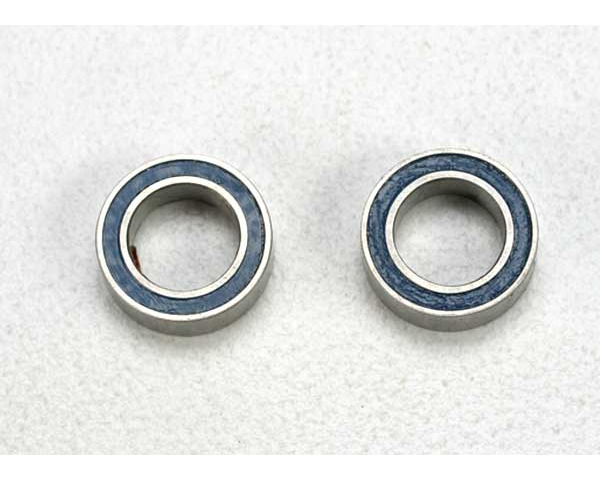 5x8x2.5mm Ball bearings blue rubber sealed (2) photo